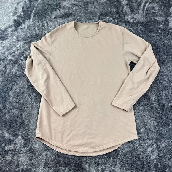 BYLT Drop Cut Shirt Lux Brown Men's *M Long Sleeve Performance Golf - Picture 1 of 10